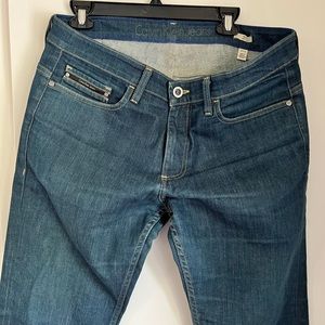 CALVIN KLEIN JEANS MENS SLIM STRETCH BLUE SIZE 34 X 32